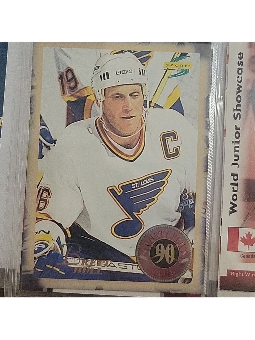 Brett Hull Hockey Card